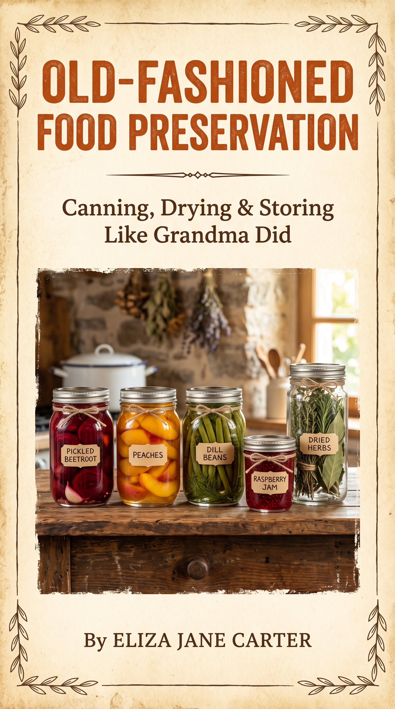 Old-Fashioned Food Preservation: 101 Methods