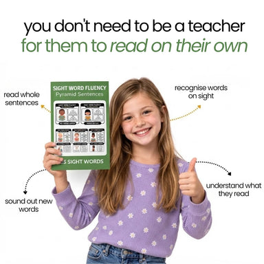 You do not need to be a teacher for them to read on their own - read whole sentences, recognise words on sight, sound out new words, understand what they read